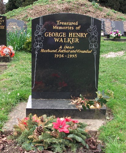 grave of george walker